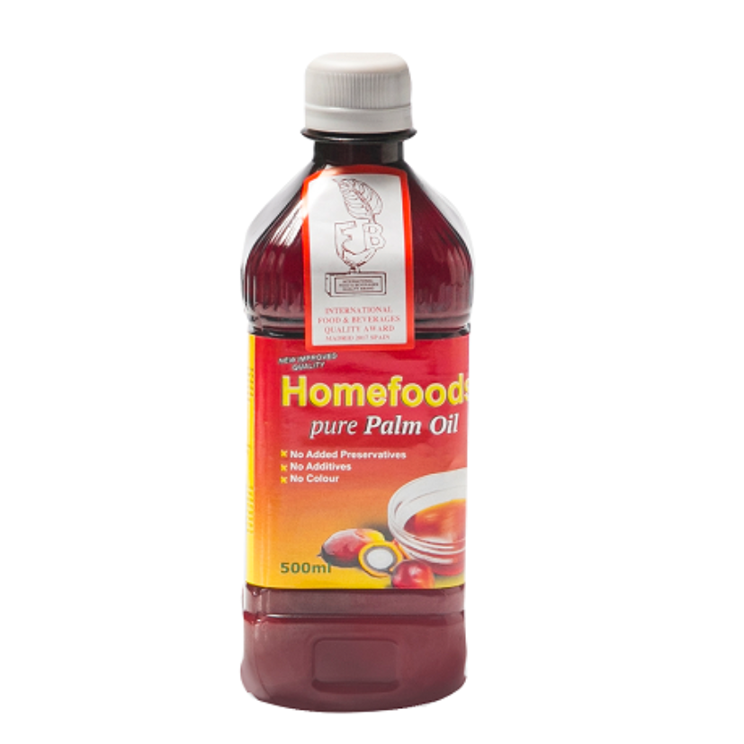 HOMEFOODS PALM OIL 500ML (1.1LBS) image 0